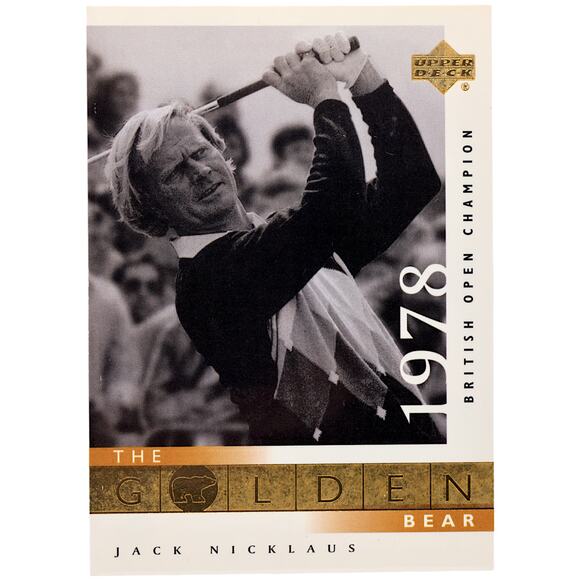 2001 Upper Deck PGA Tour Golf Trading Cards - Tiger Woods, Jack Nicklaus - Picture 3 of 16